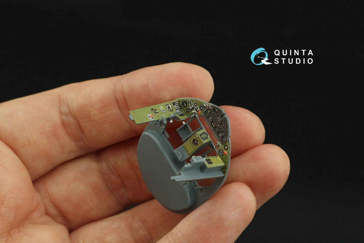 Quinta Studio QD48421 FM-2 Wildcat 3D-Printed &amp;amp; coloured Interior on decal paper (Eduard) 1/48 – Bild 9