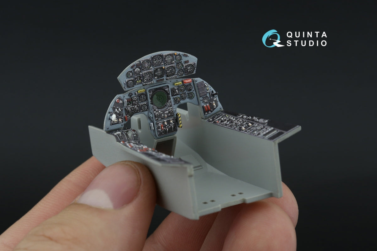 Quinta Studio QDS-32246 F-104A 3D-Printed &amp;amp; colored Interior on decal paper (Italeri) (Small version) 1/32 – image 8
