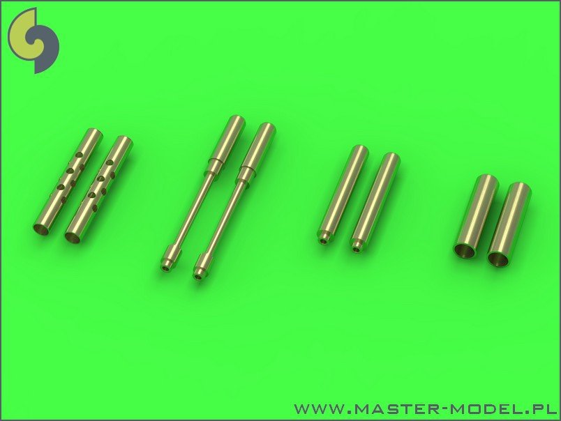 Master AM-32-078 F6F Hellcat - early armament (.50 cal Browning barrels with drilled cooling jackets) 1/32