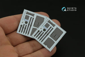 Quinta Studio QD+35106 AH-64D 3D-Printed &amp;amp; coloured Interior on decal paper (Takom) (with 3D-printed resin parts) 1/35 – Bild 9