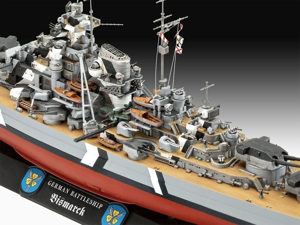 Revell 05637 Gift Set - The Legendary Bismarck 1/700 – zdjęcie 7