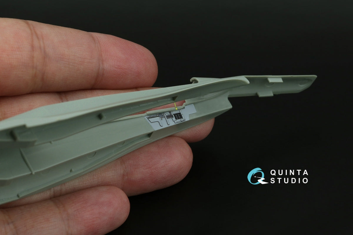Quinta Studio QD72076 F/A-18A/C early 3D-Printed &amp;amp; coloured Interior on decal paper (Academy) 1/72 – zdjęcie 12