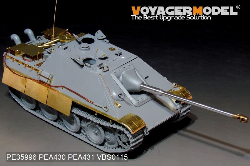 Kit de mise à niveau de base Voyager Model PE35996 pour Jagdpanther G2 de la Seconde Guerre mondiale, compatible avec la maquette TAKOM 2118 au 1/35 – image 7