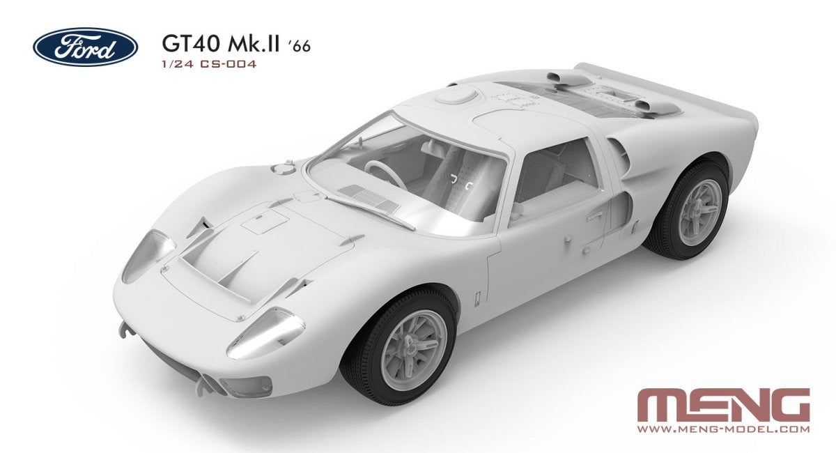 Meng Model CS-004 Ford GT40 Mk.II 1/24 – image 3