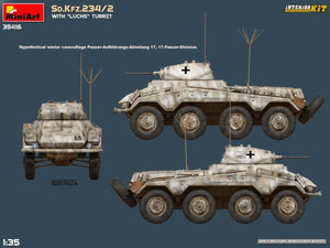 MiniArt 35416 Sd.Kfz.234/2 WITH LUCHS TURRET. INTERIOR KIT 1/35 – image 3