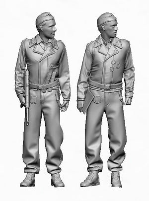 Glowel Miniatures 35042 WSS tank crew 1944-45 1/35 – immagine 2