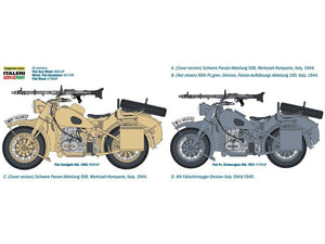 Italeri 7403 Moto militaire allemande avec side-car (1/9) – image 11