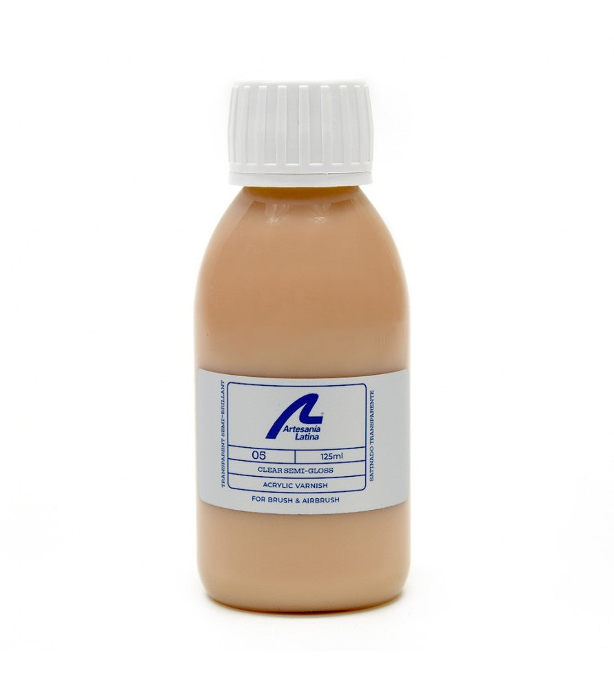 ARTESANIA LATINA 27605 Akrylowy lakier satynowy - bezbarwny - 125 ml