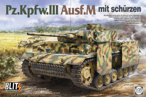 Takom 8002 Pz.Kpfw.III Ausf.M avec Schürzen 1/35