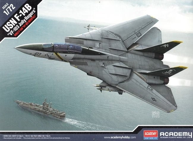 Academy 12578 U.S. Navy F-14B VF-103 Jolly Rogers 1/72