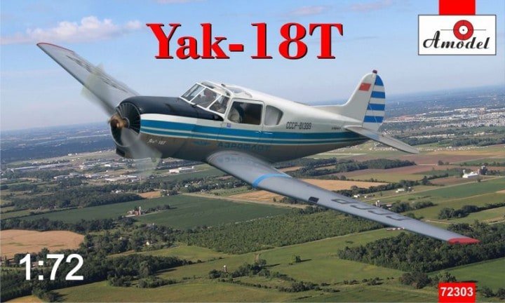 A-Model 72303 Yak-18T 1/72
