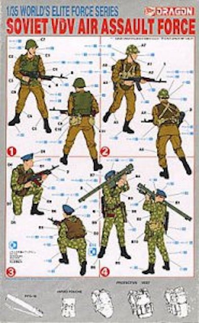 Dragon 3003 Force d&amp;#39;assaut aéroportée soviétique VDV (1/35) – image 2