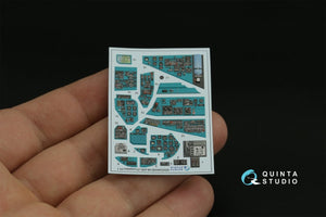 Quinta Studio QDS-48356 Mi-24D 3D-Printed &amp;amp; coloured Interior on decal paper (Trumpeter) (Small version) 1/48 – Bild 5
