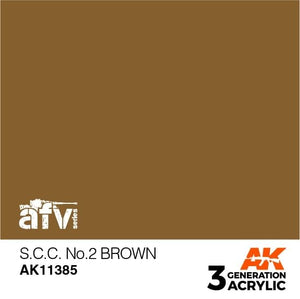 AK Interactive AK11385 SCC n° 2 Brun 17 ml