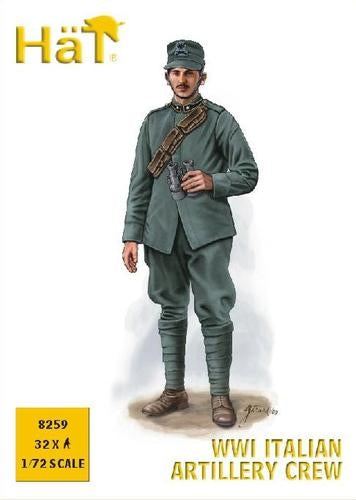 Hat 8259 WWI Italian Artillery Crew 1/72
