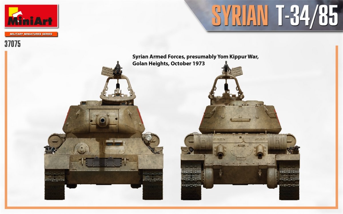 MiniArt 37075 SYRIAN T-34/85 1/35 – immagine 14