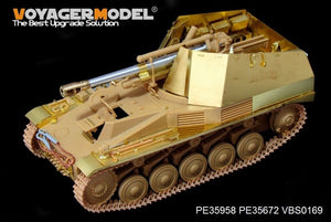 Maquette Voyager PE35958 Obusier automoteur allemand Wespe Basic de la Seconde Guerre mondiale pour TAMIYA 35200/35358 au 1/35 – image 2