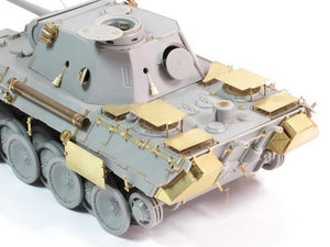 E.T. Model EA35-061 WWII German Additional Armor Plates for Panther D/A/G For DRAGON Smart Kit 1/35 – Bild 2