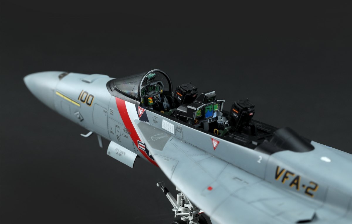 Meng LS-016 BOEING F/A-18F SUPER HORNET BOUNTY HUNTERS 1/48 – immagine 5