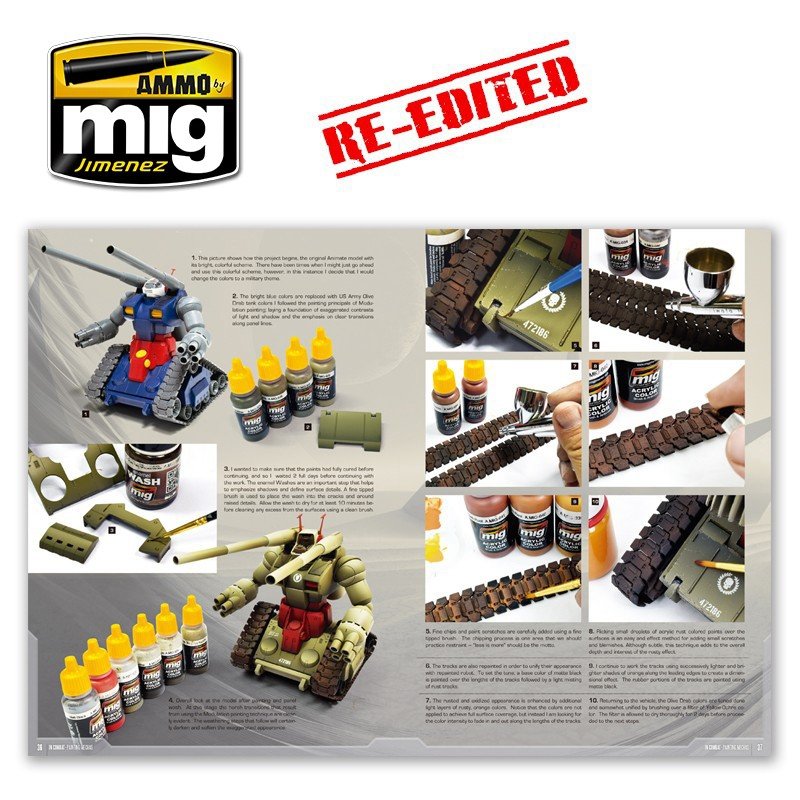 Ammo of Mig 6013 IN COMBAT – PAINTING MECHAS (ENGLISH) – zdjęcie 7