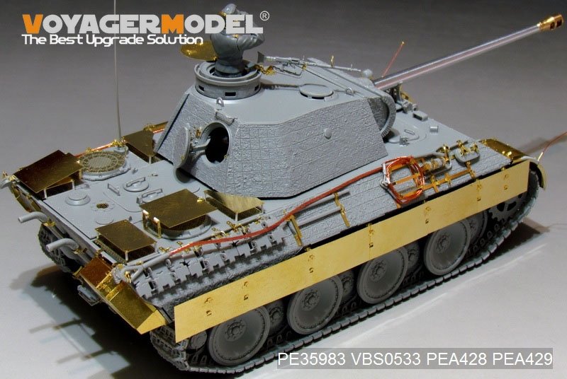 Voyager Model PE35983 WWII German Panther D Tank Late version Basic For TAKOM 2104 1/35 – image 13