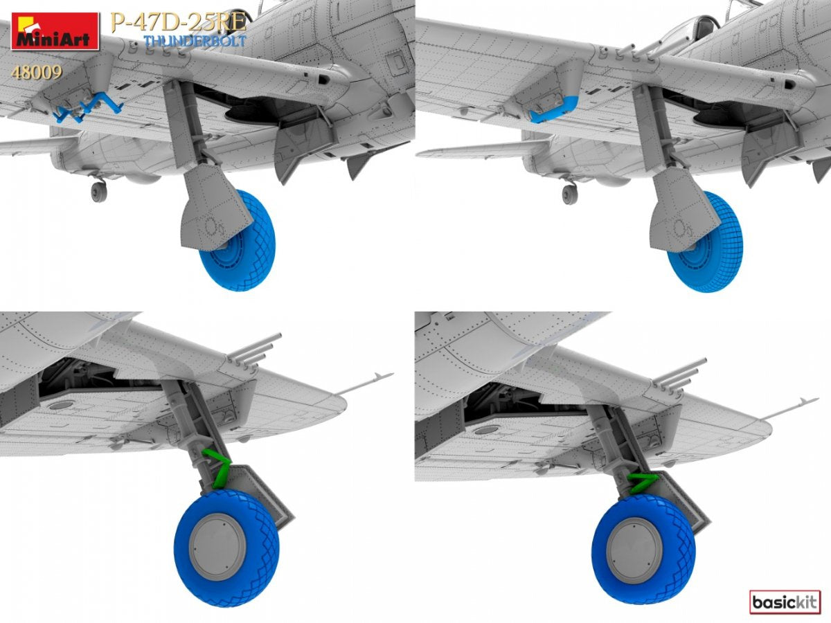 MiniArt 48009 P-47D-25RE THUNDERBOLT. BASIC KIT 1/48 – image 14