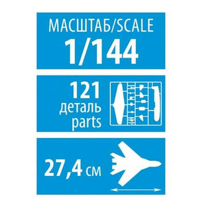Zvezda 7026 Boeing 737-8 Max 1/144 – Bild 3