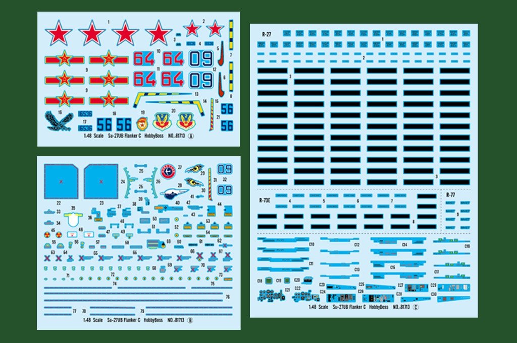 Hobby Boss 81713 Su-27UB Flanker C 1/48 – immagine 4