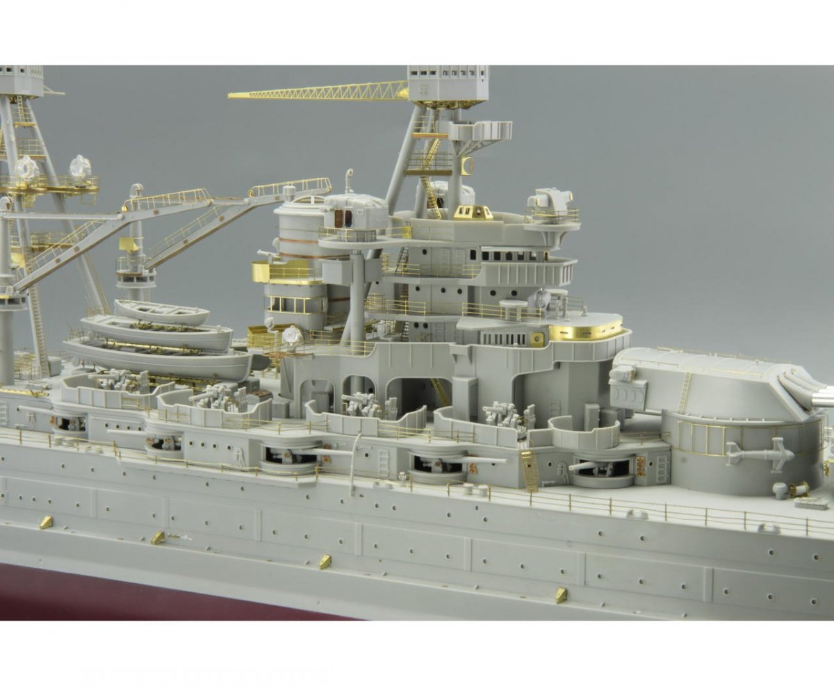 Eduard 53111 USS Arizona part 5 - railings TRUMPETER 1/200 – Bild 4