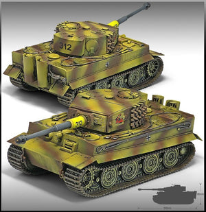 Academy 13314 GERMAN TIGER I Ver.LATE 1/35 – zdjęcie 3