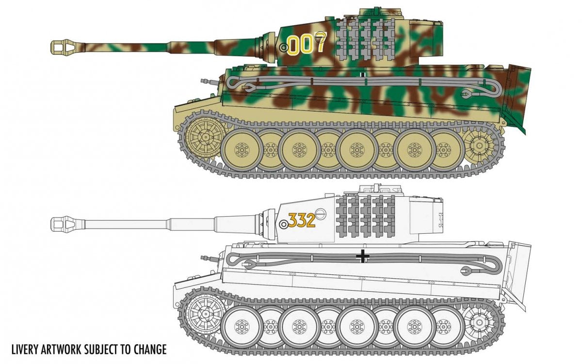 Airfix 02342 Tiger I 1/72 – imagen 3