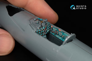 Quinta Studio QD+48579 MiG-21SMT Fishbed-K 3D-Printed &amp;amp; coloured Interior on decal paper (Eduard) (with 3D-printed resin parts) 1/48 – Bild 8