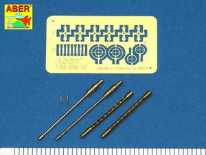 Aber A32001 Ensemble de 2 canons pour mitrailleuses d&amp;#39;avion allemandes MG 15 de 7,92 mm (1/32) – image 2