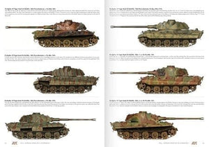 AK Interactive AK916 1944 GERMAN ARMOUR IN NORMANDY – CAMOUFLAGE PROFILE GUIDE – immagine 6