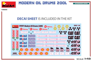 MiniArt 49009 MODERN OIL DRUMS 200L 1/48 – image 2