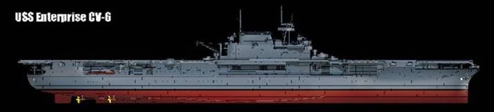 I Love Kit 65302 USS Enterprise, CV-6, 1942 1/350 – imagen 2