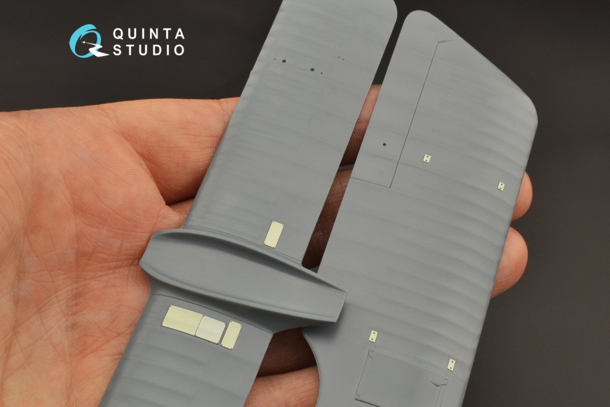 Quinta Studio QD48235 Pfalz D.IIIa 3D-Printed &amp;amp; coloured Interior on decal paper (Eduard) 1/48 – immagine 8