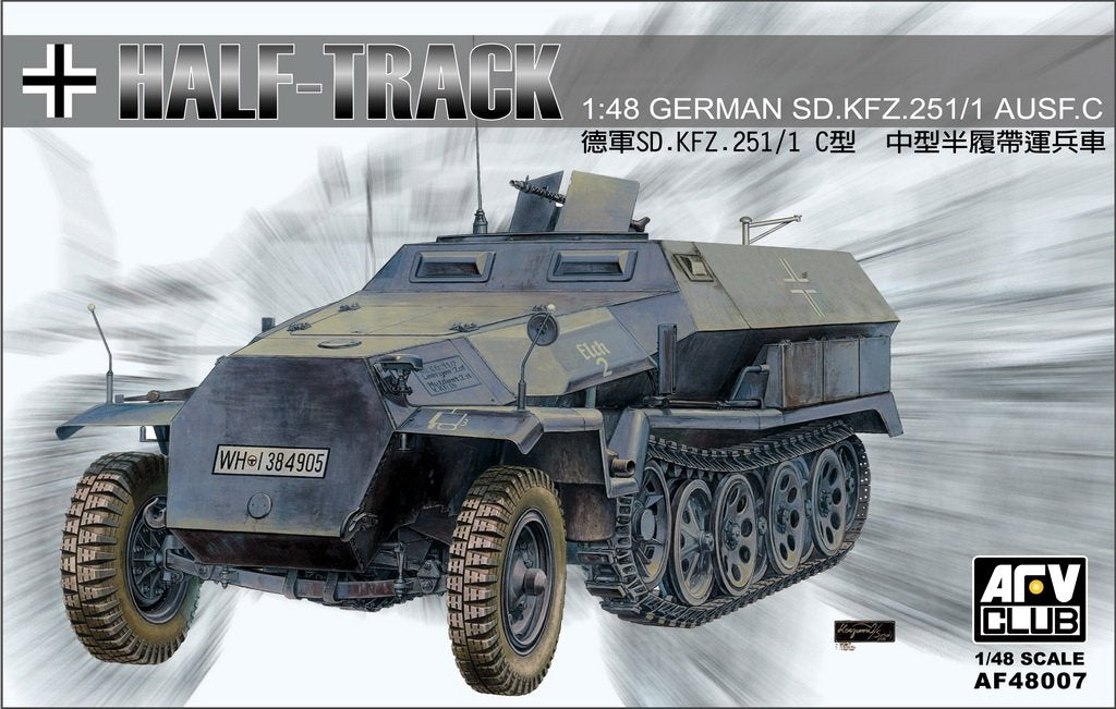 AFV Club 48007 Sd.Kfz. 251/1 ausf. C 1/48