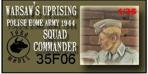 ToRo Model 35F06 Powstanie Warszawskie - dowódca oddziału / Warsaw Uprising 1944 - Squad commander 1/35 – zdjęcie 2