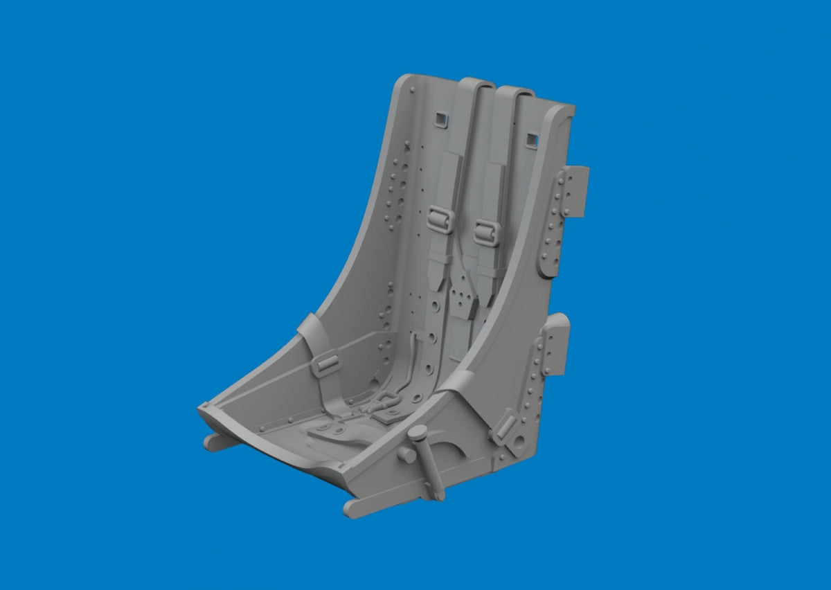 Eduard 6481065 P-40 seat w/ integral belts Type 2 PRINT Eduard 1/48