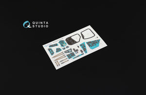 Quinta Studio QD72018 Mi-24P 3D-Printed &amp;amp; coloured Interior on decal paper (for Zvezda kit) 1/72 – immagine 2