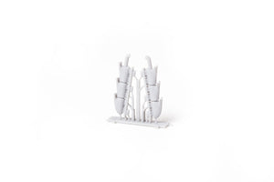 Eduard 672440 Spitfire Mk.V three-stacks exhaust fishtail PRINT for EDUARD 1/72