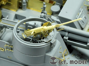 E.T. Model EA35-040 WWII US ARMY M2HB MG w/50 Rounds Ammunition Can 1/35 – Bild 4