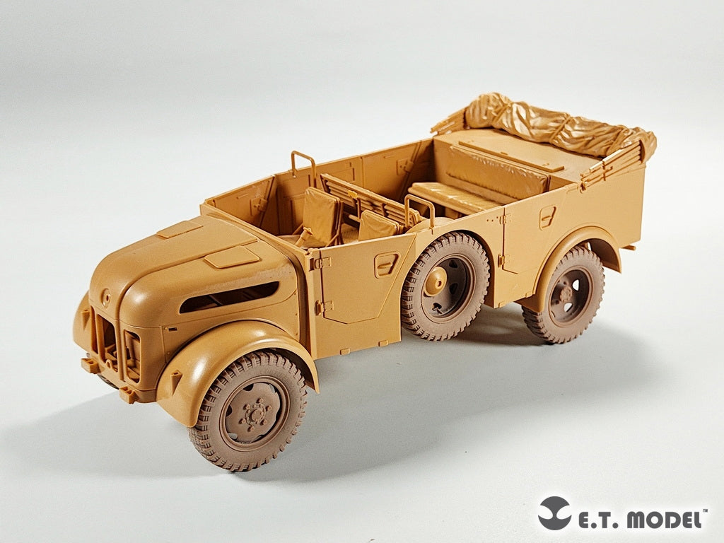 E.T. Model P35-137 WWII German Steyr Type1500A/1500A-1 Sagged wheels For TAMIYA Kit 1/35 – immagine 6