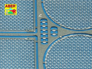 Aber 35G21 Grilles pour chasseur de chars allemand Jagdpanther Ausf.G1 début (1/35) – image 3