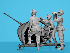 ICM 35718 2 cm Flak 38 with Crew 1/35 – immagine 4