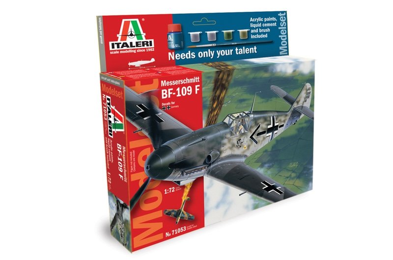 Italeri 71053 MESSERSCHMITT 109 - MODEL KIT