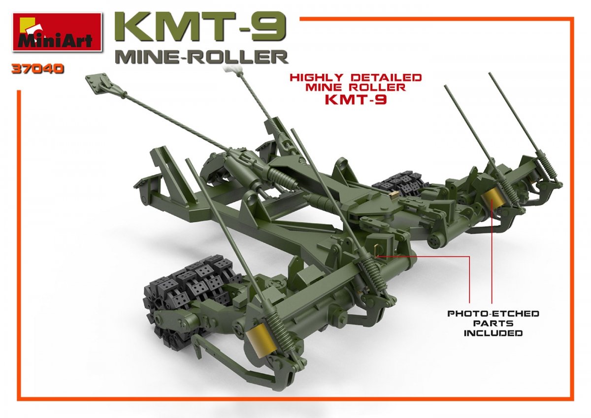 MiniArt 37040 Mine-roller KMT-9 1/35 – imagen 3