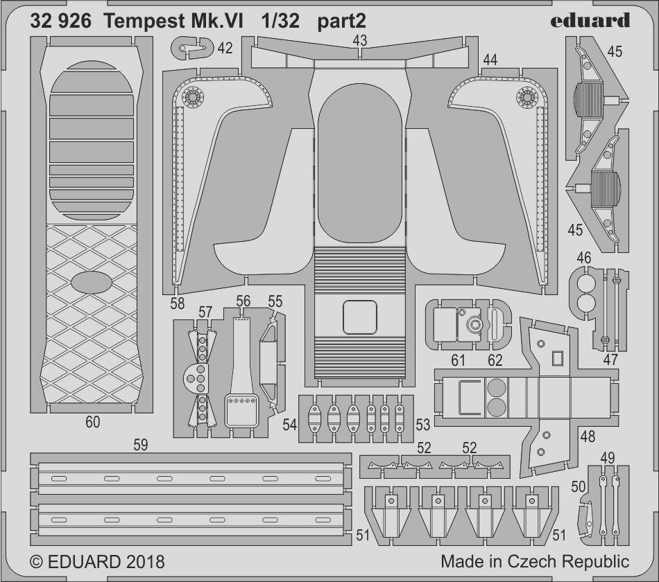 Eduard 32926 Tempest Mk. VI SPECIAL HOBBY 1/32 – image 2