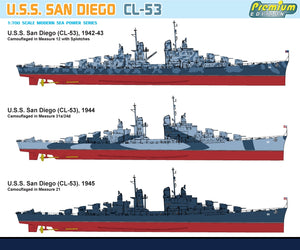 Dragon 7052 USS San Diego CL-53 1/700 – Bild 2